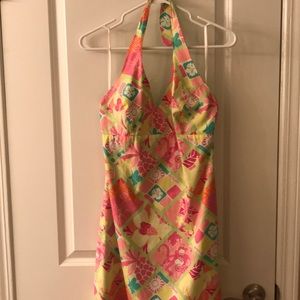 Lilly Pulitzer halter sundress